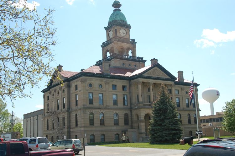 Van Buren County courthouse. | Kurt H. Schindler