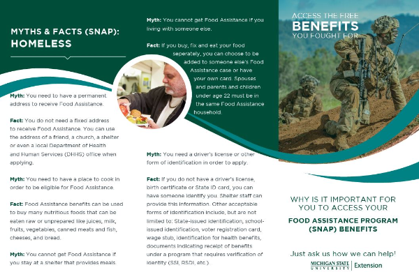 Myths & Facts about SNAP benefits