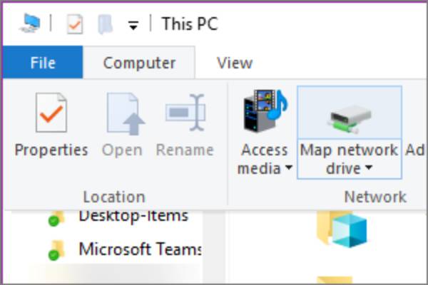 Mapping ECN Network Drive using Windows 8, 8.1, 10, or 11 — Purdue IT, Engineering IT