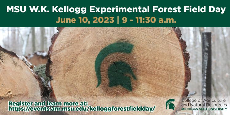 Michigan State University W.K. Kellogg Experimental Forest will host a field day on June 10 from 9 a.m. to 11:30 a.m. to showcase ongoing forestry research and outreach programming that supports Michigan’s forest industries and arborists.