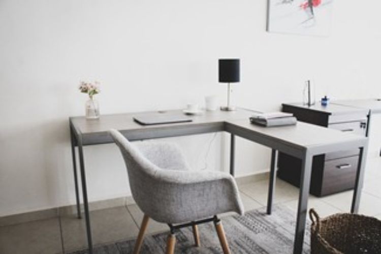 A clean, modern workspace.