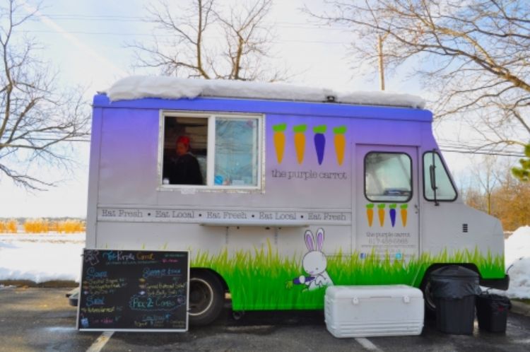Purple Carrot is a Lansing area business that started as a food truck. | Photo by Diane Smith, Michigan State University Extension