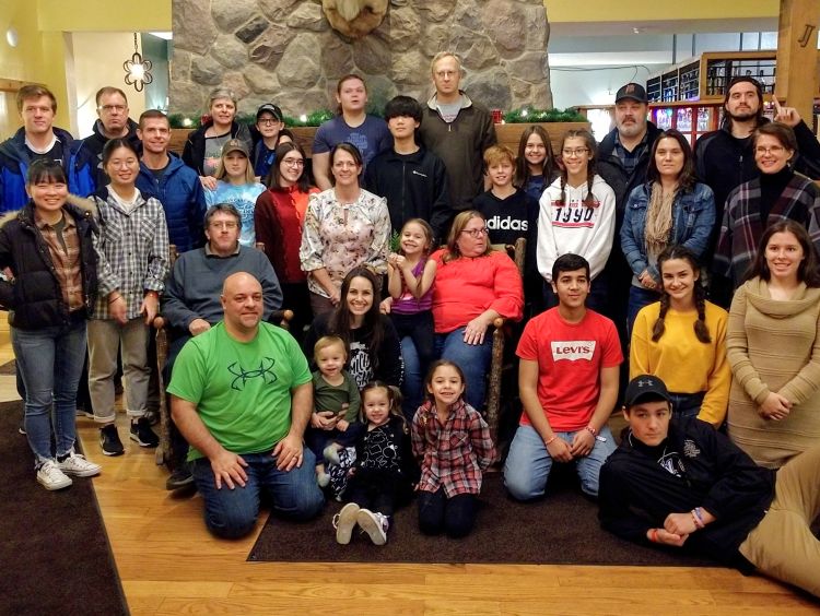 2019 Michigan host families and delegates