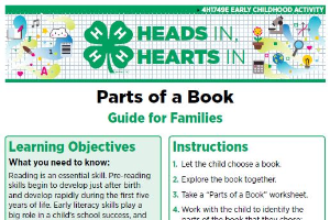 Heads In, Hearts In: Parts of a Book