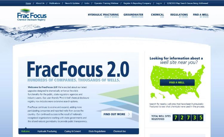FracFocus is a useful information source about hydraulic fracturing chemicals. l MSU Extension