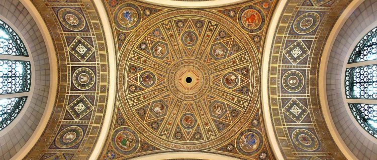Interior dome of the National Academy of Sciences