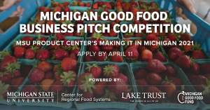Michigan Good Food Business Pitch Competition