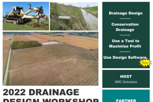 Final call to register for Michigan’s 2022 Drainage Design Workshop