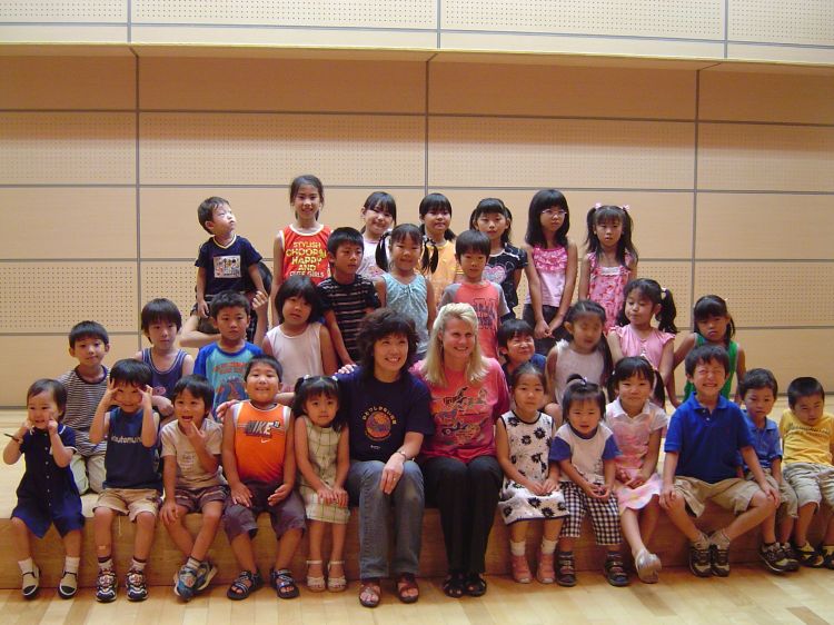 Members of the Japanese Kado Labo Party. Photo credit: Jan Brinn | MSU Extension