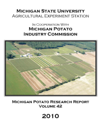 2010 Michigan Potato Research Report