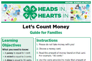 Heads In, Hearts In: Let's Count Money