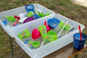Sensory activities provide fun and learning for young children