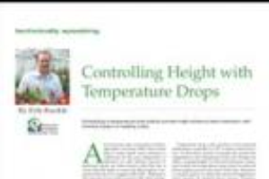 Controlling height with temperature drops