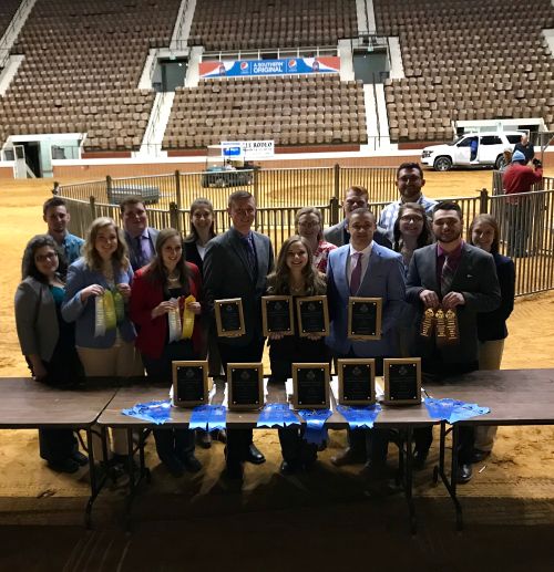 Livestock judging team