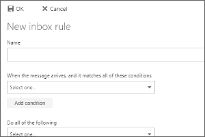 Creating Rules in Spartan Mail Online (Office 365)