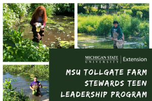 MSU Tollgate Farm Stewards Teen Leadership Program Overnight Training