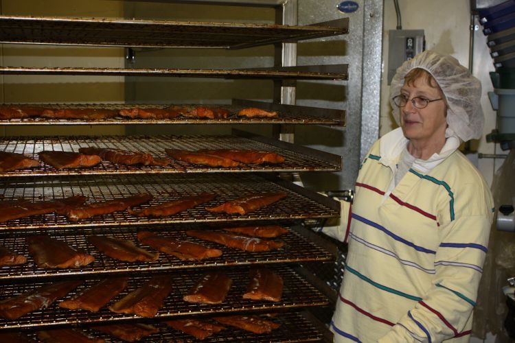 Locally produced Michigan Great Lakes smoked fish is a delicious option to try to celebrate National Seafood Month. Photo: Ron Kinnunen | Michigan Sea Grant