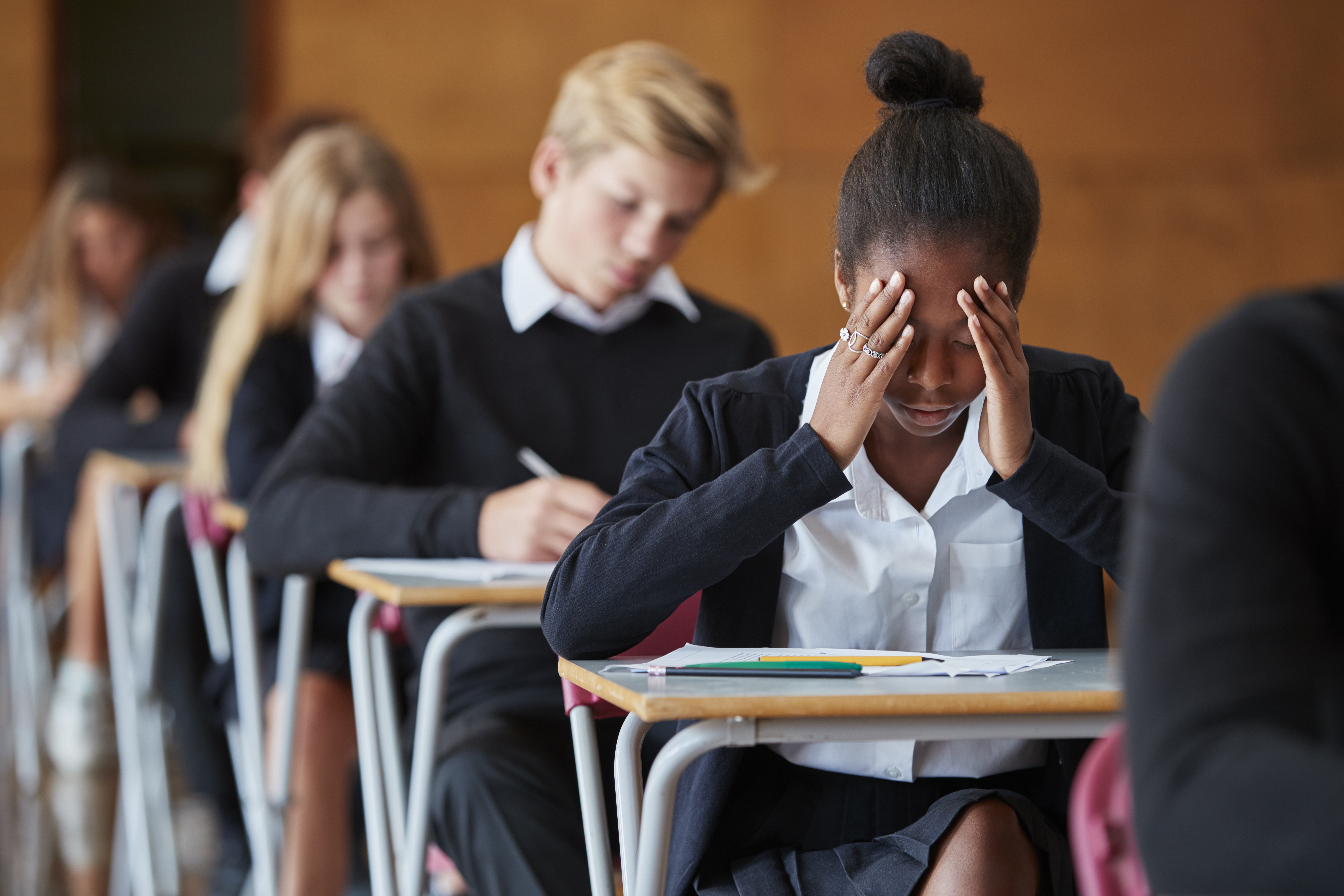 Students can experience classroom stress and anxiety - 4-H Healthy Youth