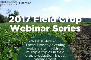 Field Crops Webinar Series offers pesticide applicator recertification credits online