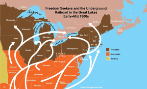 Learn about Freedom Seekers and the Underground Railroad in this free Great Lakes-focused curriculum