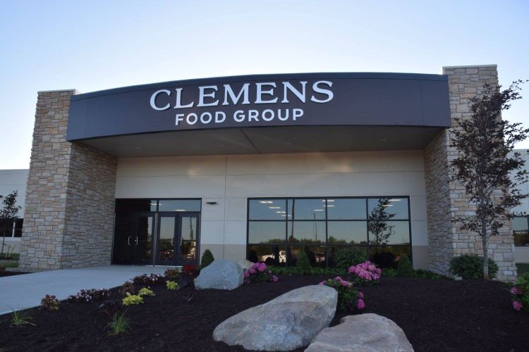 Photo of Clemens Food Group facility in Coldwater, Michigan.