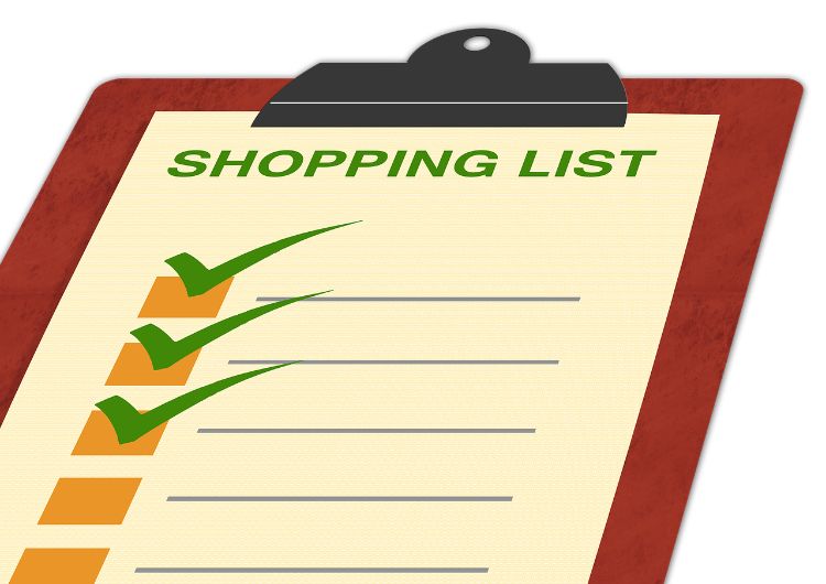 The first life skill needed to make a shopping trip successful is planning. Photo credit: Pixabay.