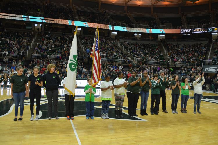 MSU women's basketball team took on University of Iowa on Jan. 18. | 2015 4-H Day at the Breslin