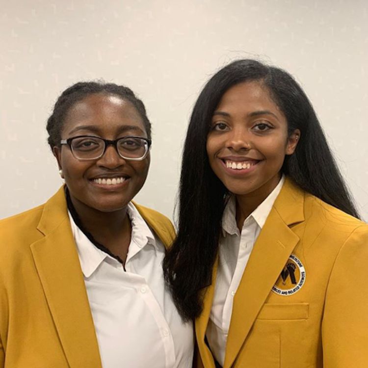 Christián Henry and Micah Cuevas were recently selected as MANRRS national officers.