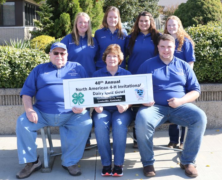 Michigan 4-H national quiz bowl team