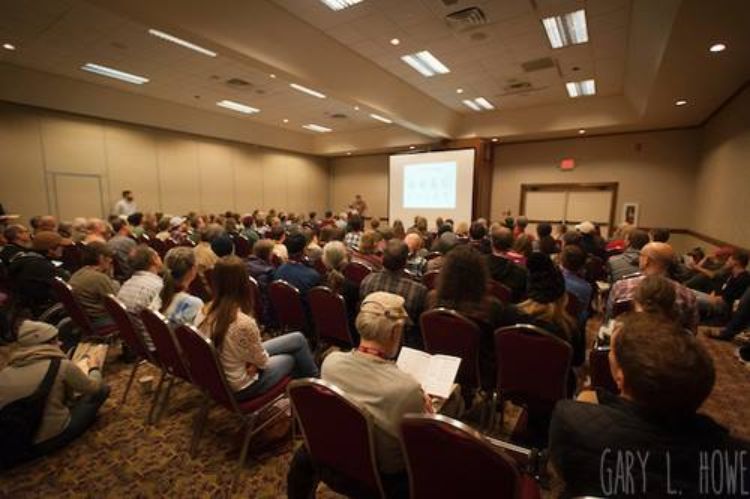 The NMSFC is an opportunity to learn, share, and network with farmers and agricultural professionals from all over Michigan. Photo courtesy of Crosshatch.