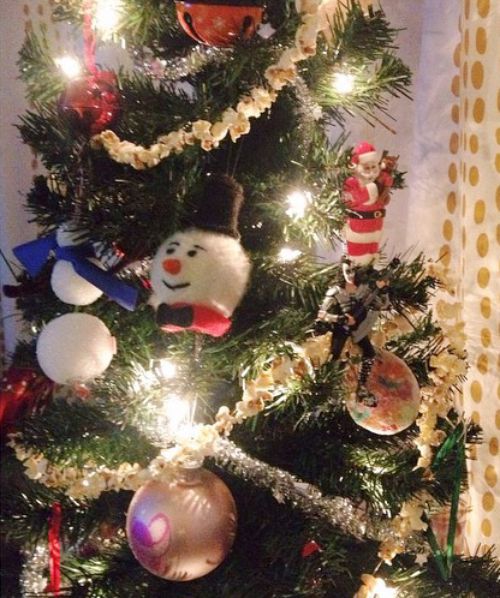 Popcorn Garland For Christmas Tree