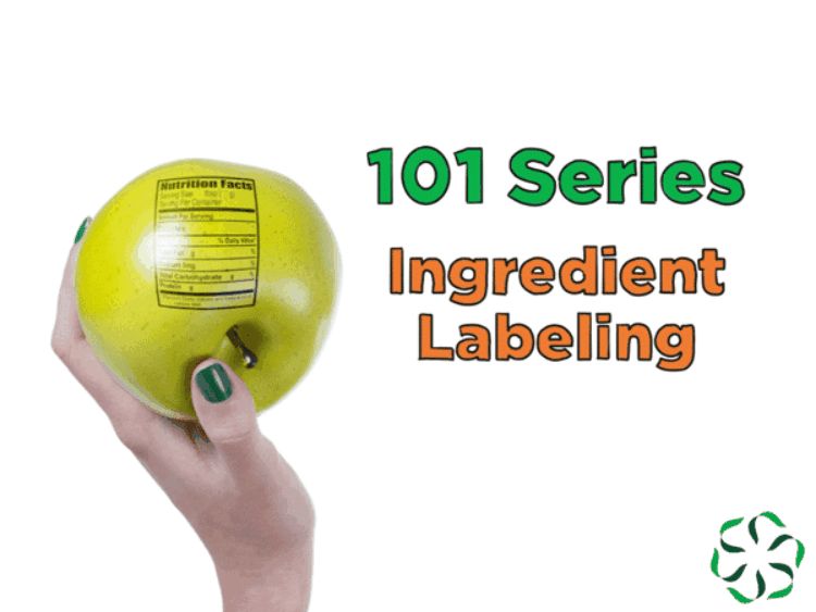 Labels – From food to house hold products - Center for Research on  Ingredient Safety