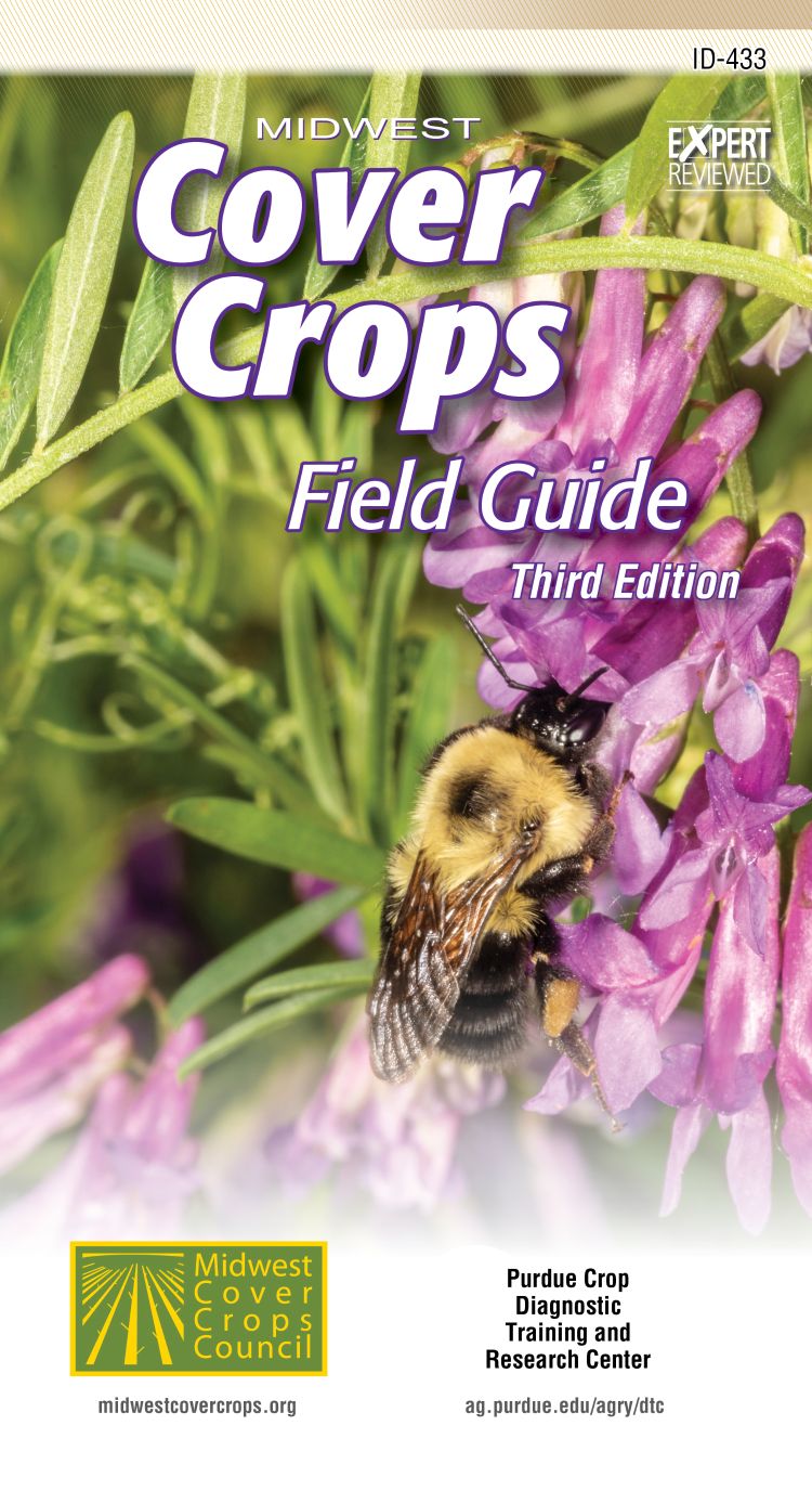 Cover of the Midwest Cover Crops Field Guide.