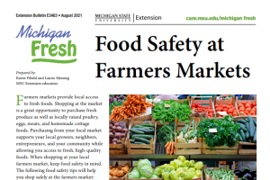Food Safety at Farmers Markets