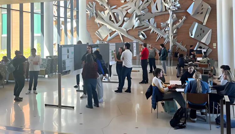 Image of students attending the Plant Science Graduate Student Research Symposium (PSGSRS).