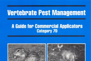Vertebrate Pest Management: Commercial Applicators - Category 7D (E2050)