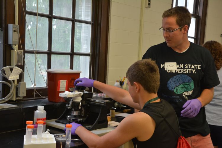 Michigan youth unleashed inner scientists, explored college campus and had fun at 4-H Explorations Days. Photo credit: ANR Communications/ MSU Extension