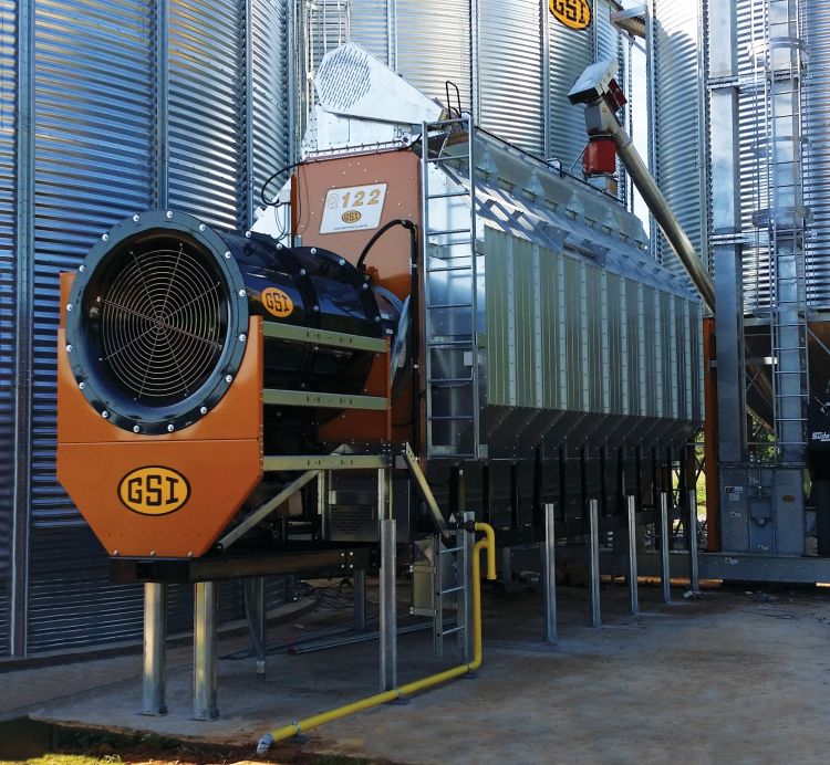 Agricultural Energy Efficiency Tour Grain Dryer System On Michigan Farm Msu Extension