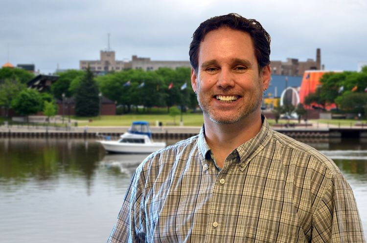 Kip Cronk will focus on working with coastal communities to address Great Lakes, Lake Huron and Saginaw Bay issues. Photo: Michigan Sea Grant