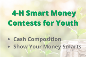 4-H Smart Money Contests for youth pay off