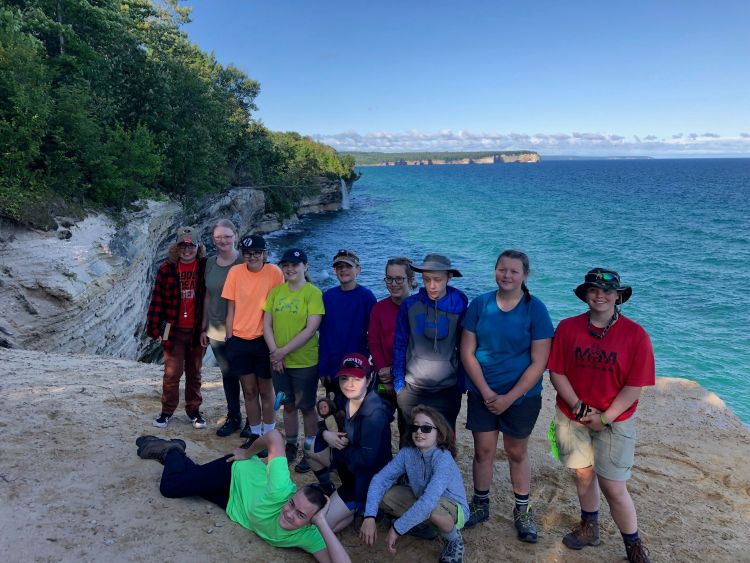 Alger County youth learn life skills, leadership and natural resources care during the Life of Lake Superior 2019 program.
