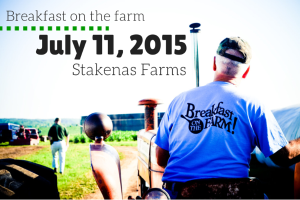 First 2015 Breakfast on the Farm event scheduled for July 11 in Mason County