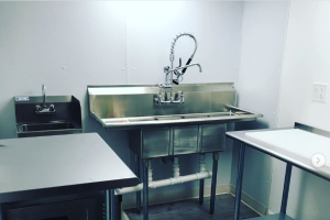 How do I build a commercial kitchen at home or on my farm?