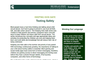 Keeping Kids Safe: Texting Safety