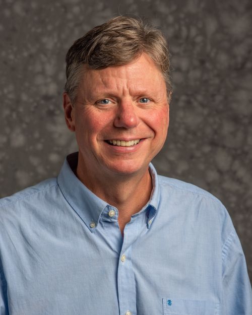 Portrait style photo of department chair RIchard Kobe