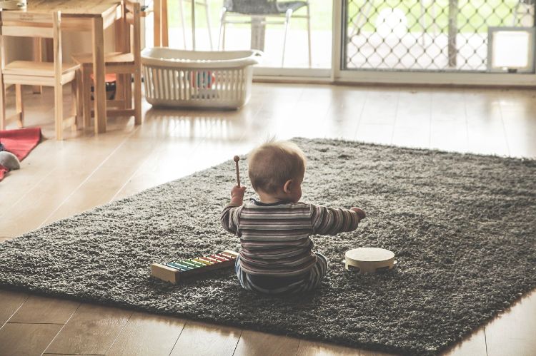 Music and movement activities are essential build blocks for a child's developing brain. Photo credit: Pixabay.