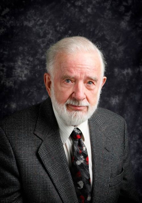 Henry Regier, professor emeritus at the University of Toronto, received an honorary doctorate of science at MSU's graduation ceremony in December 2017.