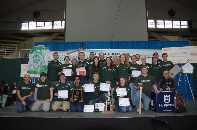 MSU National Collegiate Landscape Competition Team