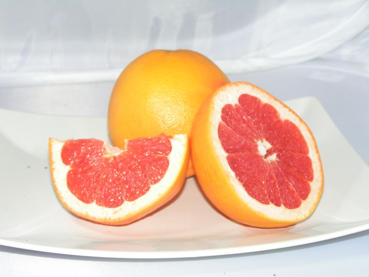 Grapefruit is 91 percent water.