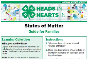 Heads In, Hearts In: States of Matter